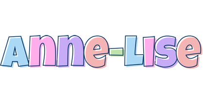 Anne-Lise pastel logo