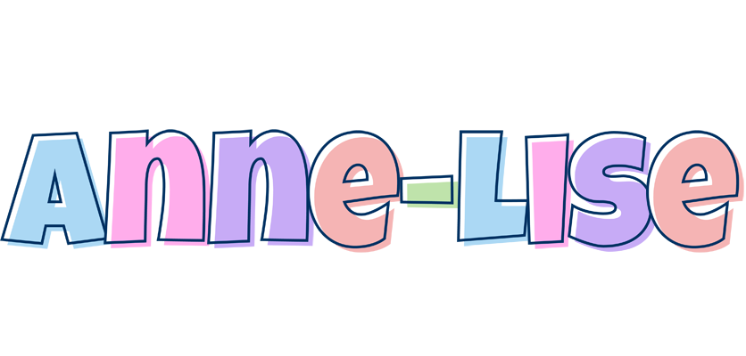 Anne-Lise pastel logo