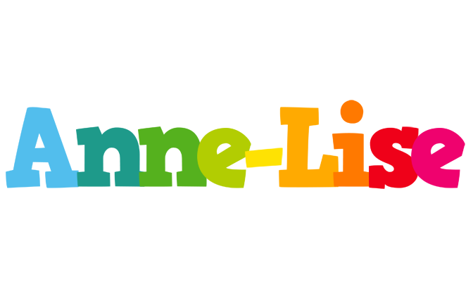 Anne-Lise rainbows logo