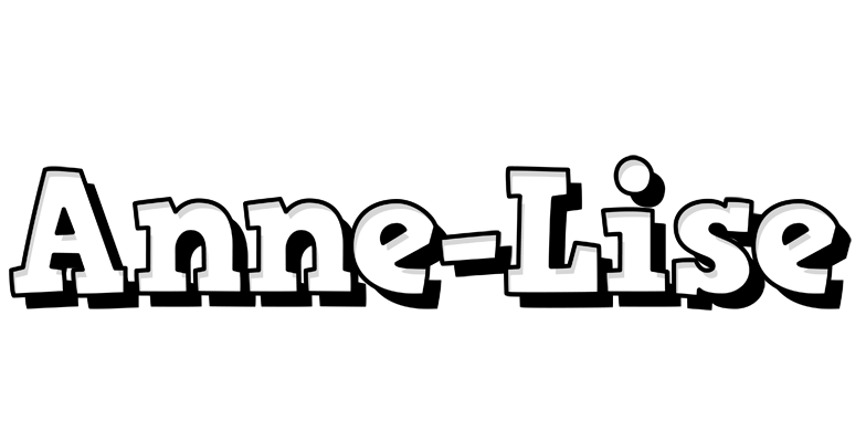 Anne-Lise snowing logo