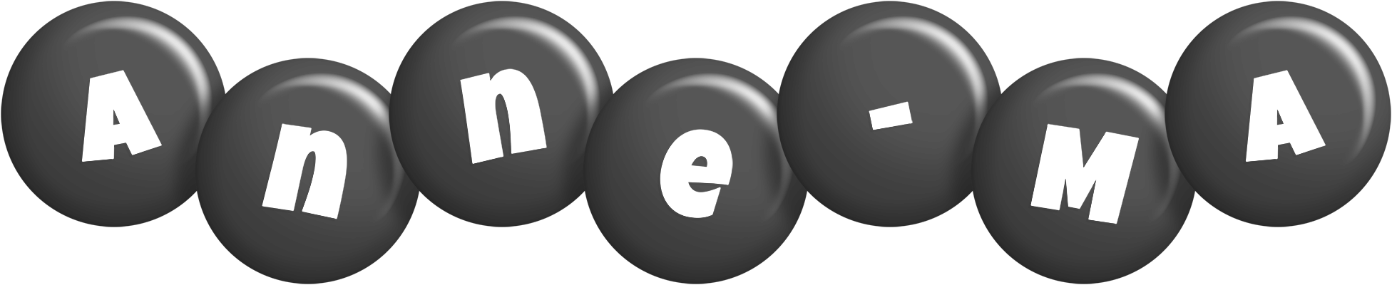 Anne-Ma candy-black logo