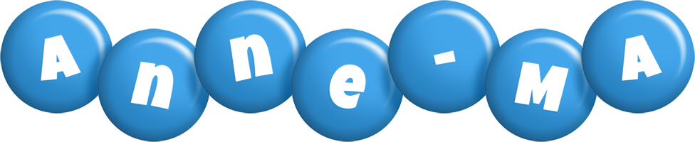 Anne-Ma candy-blue logo