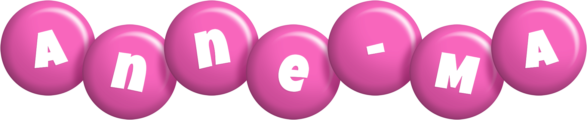 Anne-Ma candy-pink logo