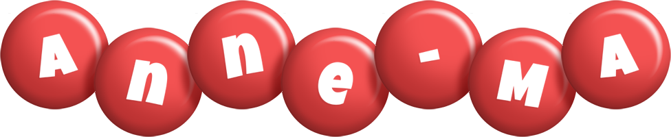 Anne-Ma candy-red logo