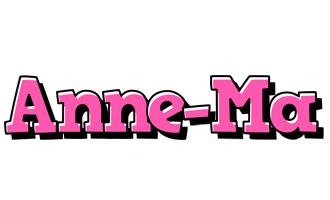 Anne-Ma girlish logo