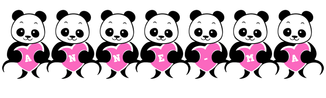 Anne-Ma love-panda logo