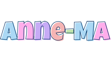 Anne-Ma pastel logo