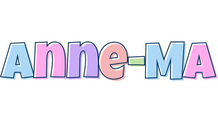 Anne-Ma pastel logo