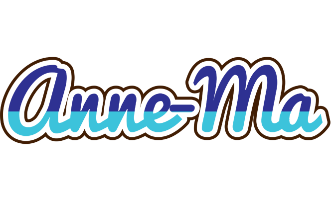 Anne-Ma raining logo