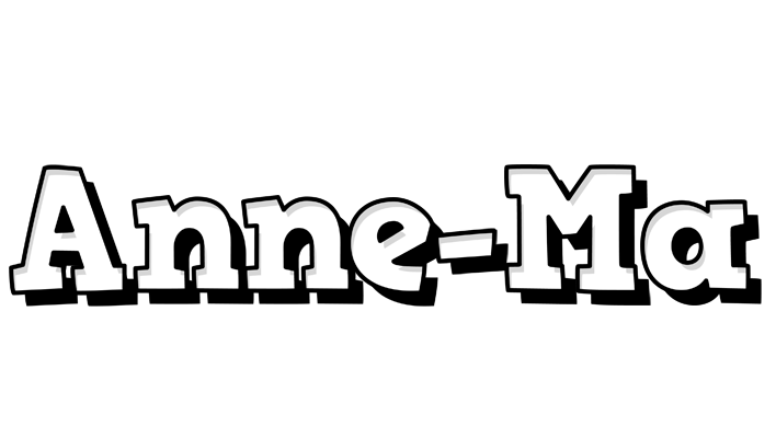 Anne-Ma snowing logo