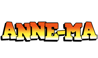 Anne-Ma sunset logo