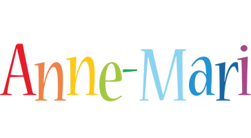 Anne-Mari birthday logo