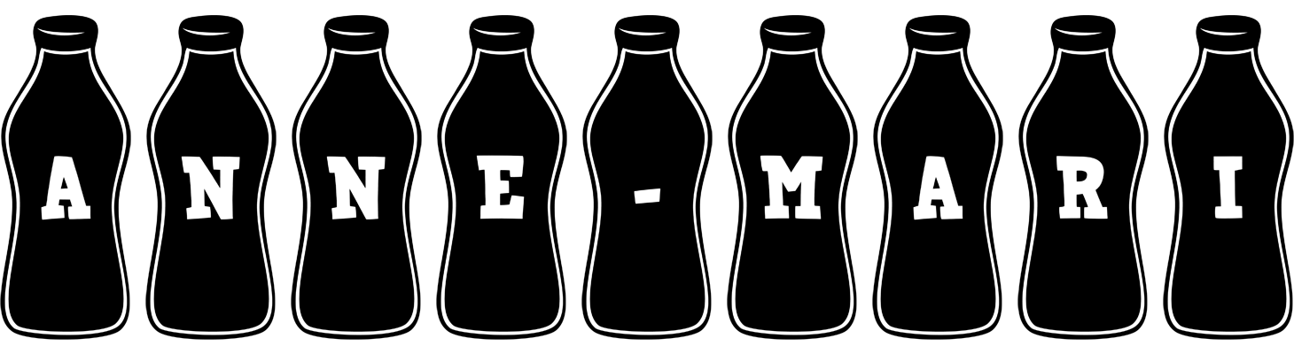 Anne-Mari bottle logo
