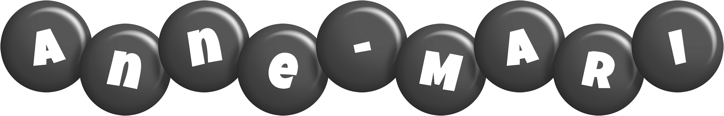 Anne-Mari candy-black logo