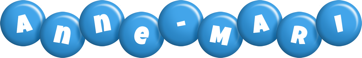 Anne-Mari candy-blue logo