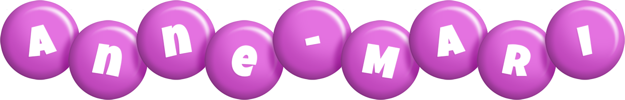 Anne-Mari candy-purple logo