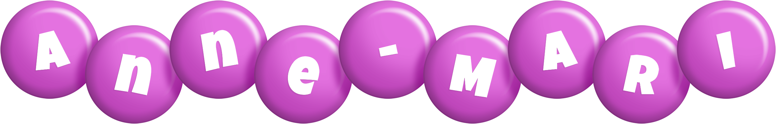 Anne-Mari candy-purple logo