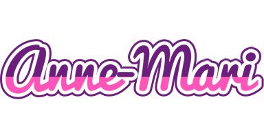 Anne-Mari cheerful logo