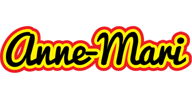 Anne-Mari flaming logo