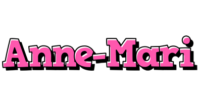 Anne-Mari girlish logo