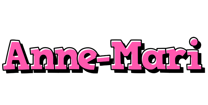Anne-Mari girlish logo