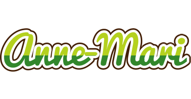 Anne-Mari golfing logo