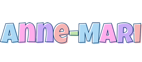 Anne-Mari pastel logo