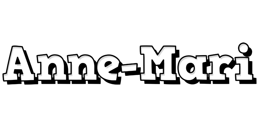 Anne-Mari snowing logo