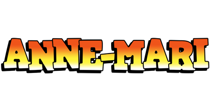 Anne-Mari sunset logo