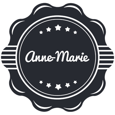 Anne-Marie badge logo