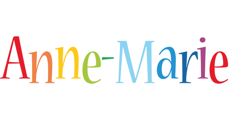 Anne-Marie birthday logo