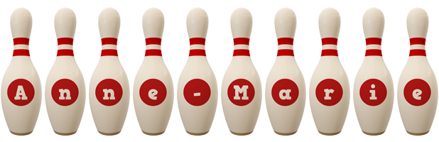 Anne-Marie bowling-pin logo