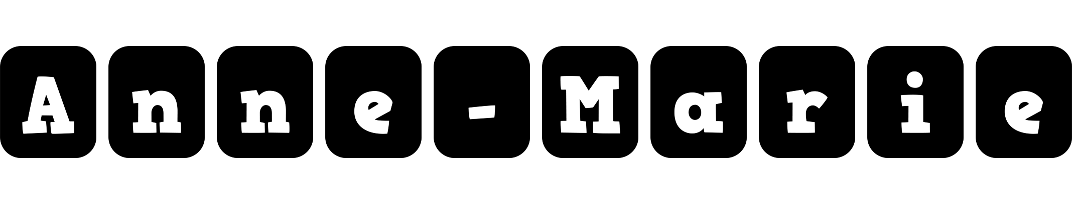 Anne-Marie box logo