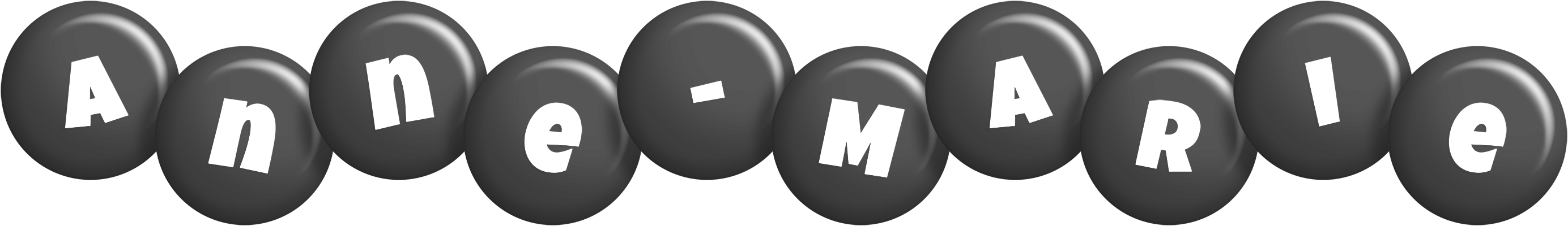 Anne-Marie candy-black logo