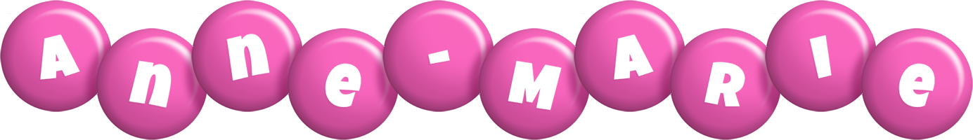 Anne-Marie candy-pink logo