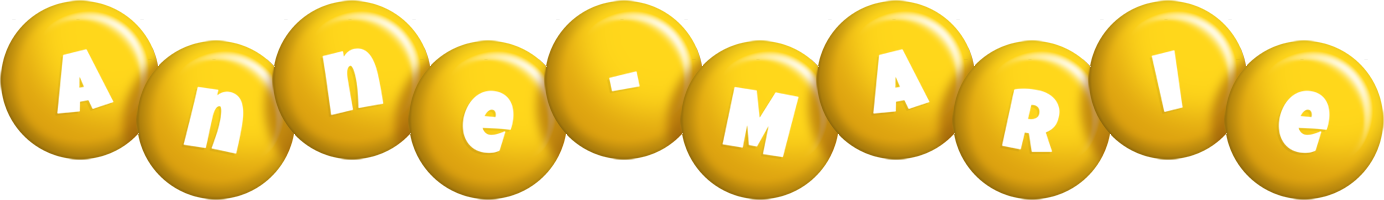 Anne-Marie candy-yellow logo