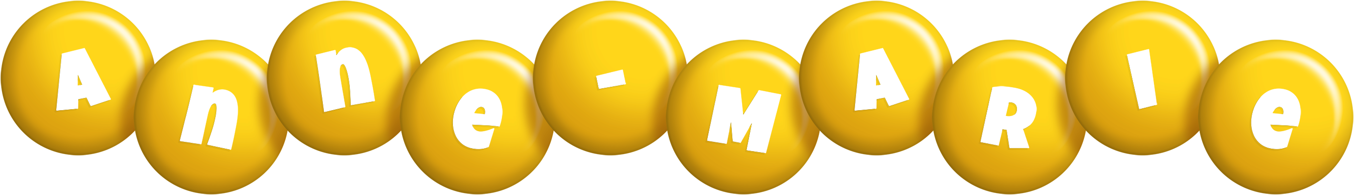Anne-Marie candy-yellow logo
