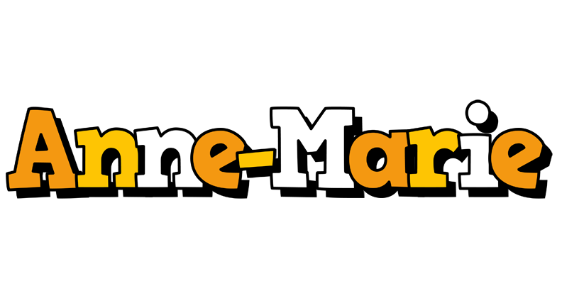 Anne-Marie cartoon logo