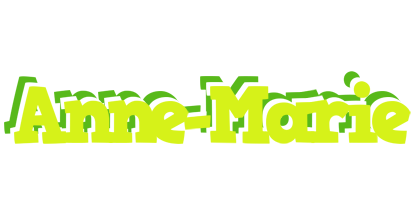 Anne-Marie citrus logo