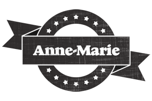 Anne-Marie grunge logo