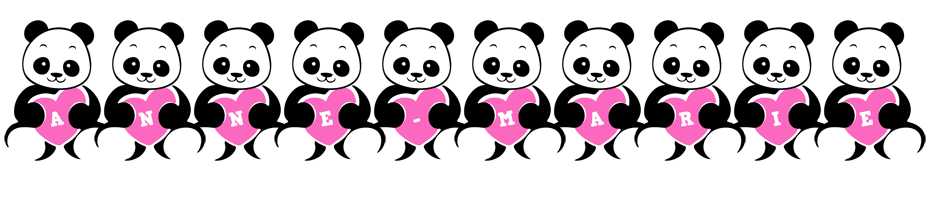 Anne-Marie love-panda logo