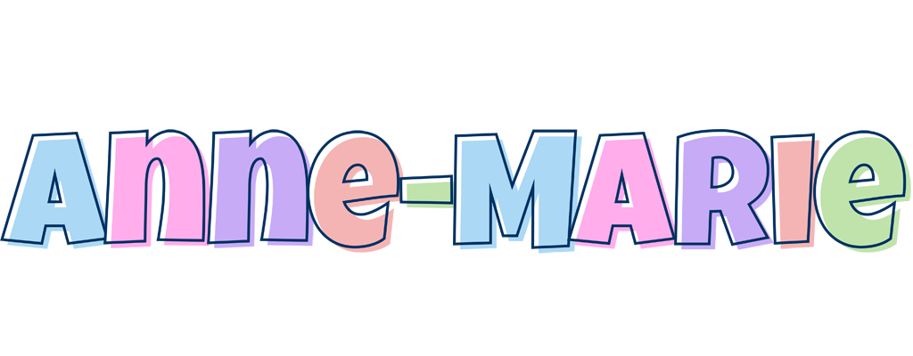 Anne-Marie pastel logo