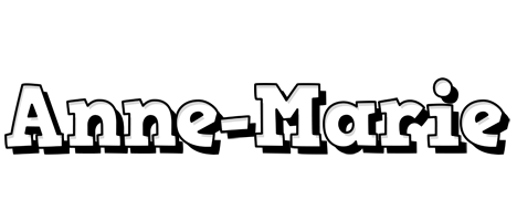 Anne-Marie snowing logo