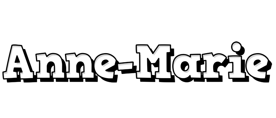 Anne-Marie snowing logo