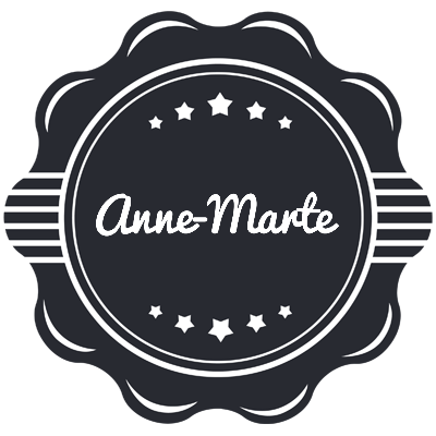 Anne-Marte badge logo