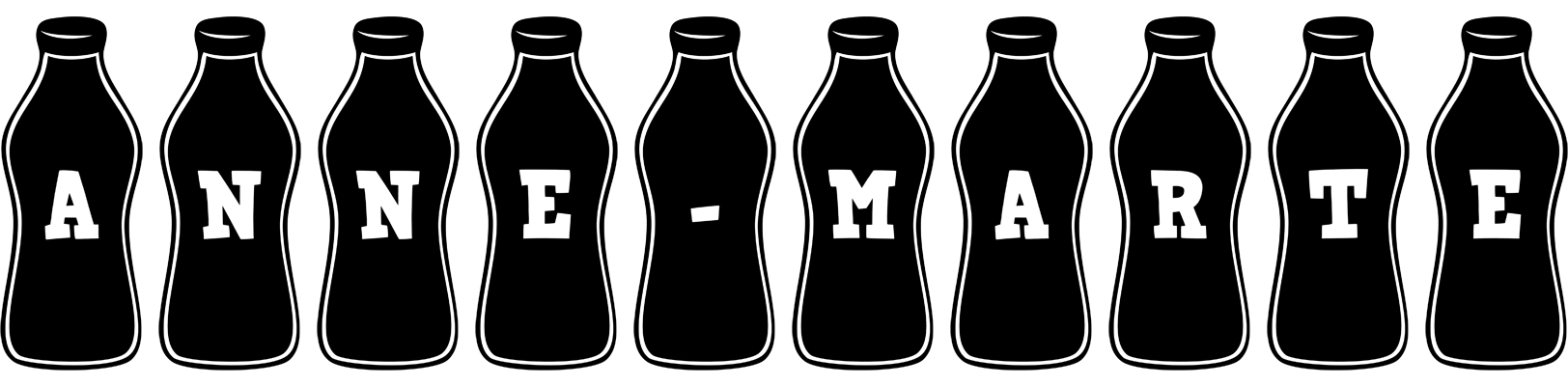 Anne-Marte bottle logo