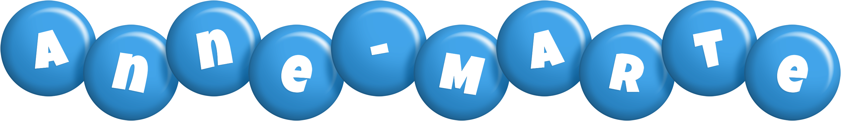 Anne-Marte candy-blue logo