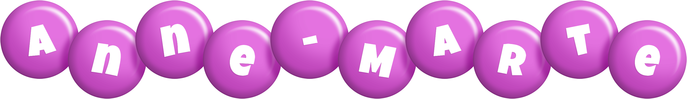 Anne-Marte candy-purple logo