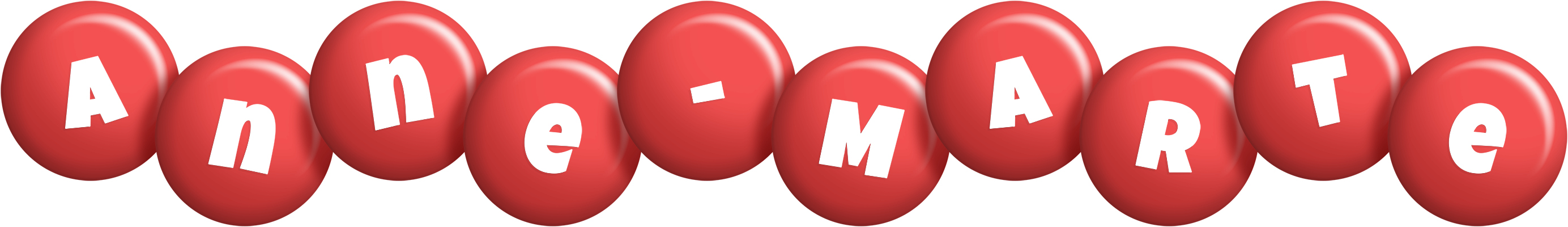 Anne-Marte candy-red logo