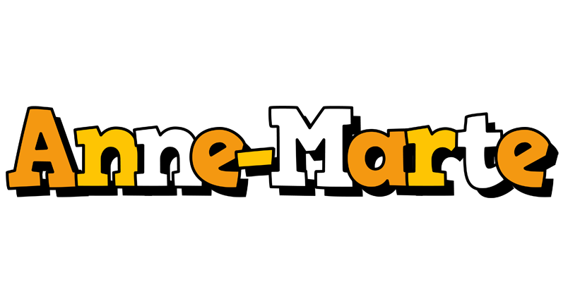 Anne-Marte cartoon logo